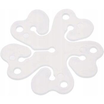 Suport pentru baloane, forma floare, un strat, pentru 6 baloane, 6x6cm.