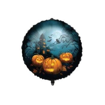 Balon folie 45 cm Scary Halloween – decor perfect pentru petreceri înfricoșătoare, evenimente tematice sau colțuri foto de neuitat!