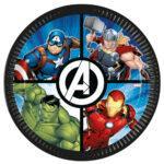 farfurii carton Avengers 23 cm FSC Procos
