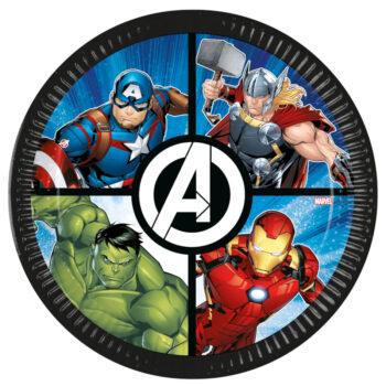 farfurii carton Avengers 23 cm FSC Procos
