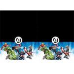Față de masă Avengers Evergreen 120x180cm – Procos, plastic rezistent pentru petreceri