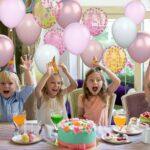 Kit 16 baloane latex albe, transparente, roz si chrome roz, 30cm - imagine 2