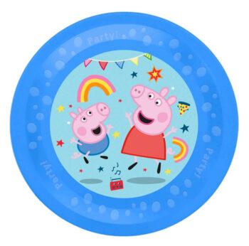 Farfurie reutilizabila 21cm Peppa Pig