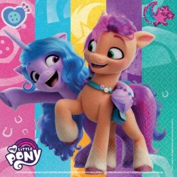 Set 20 servetele party My Little Pony 33x33cm