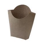 cutie medie kraft pentru cartofi prăjiți 90×50×130 mm
