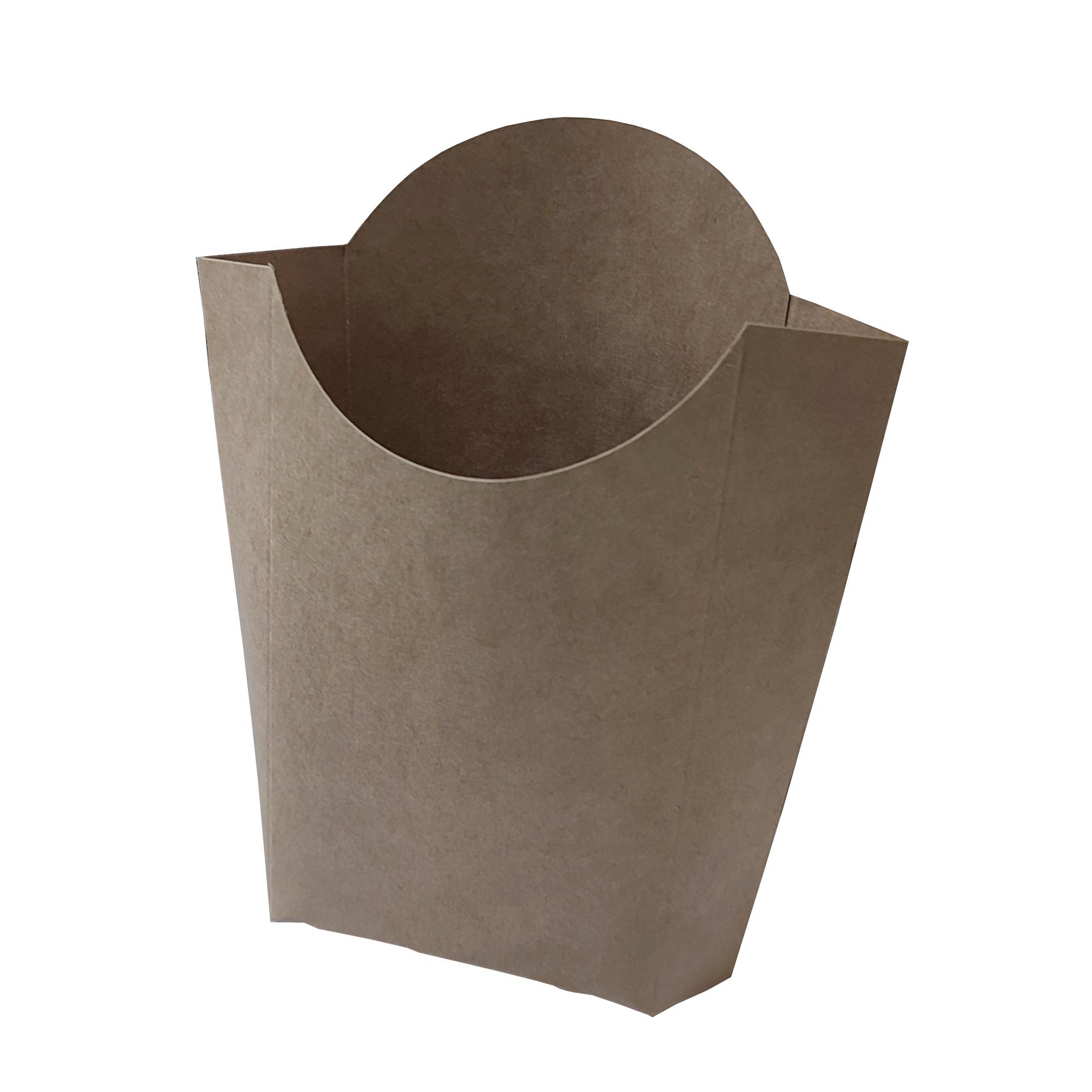 cutie cartofi cutie medie kraft pentru cartofi prăjiți 90×50×130 mm