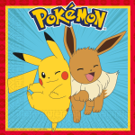 Set 20 șervețele party Pokémon 33x33 cm, 2 straturi, certificare FSC, Procos – accesorii petreceri copii