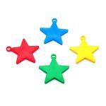 Set 4 greutati forma stea, colorate, 8 gr.