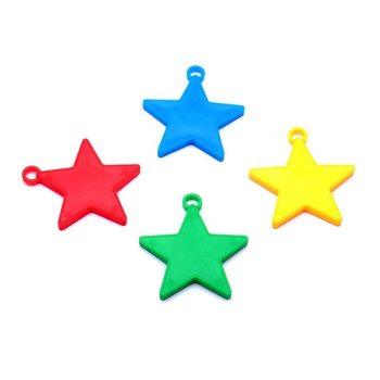 Set 4 greutati forma stea, colorate, 8 gr.