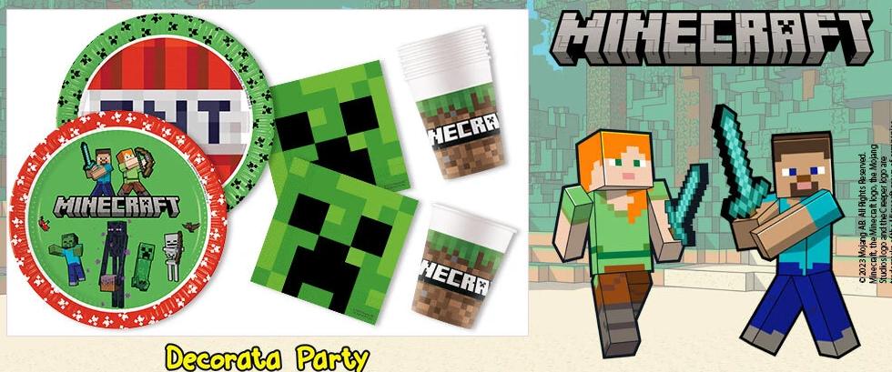 Articole party Minecraft
