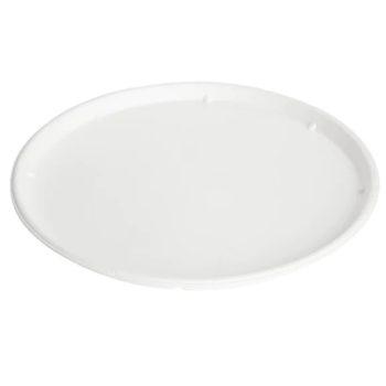 Set 50 farfurii biodegradabile pentru pizza Ø30 cm din trestie de zahăr, compostabile și rezistente