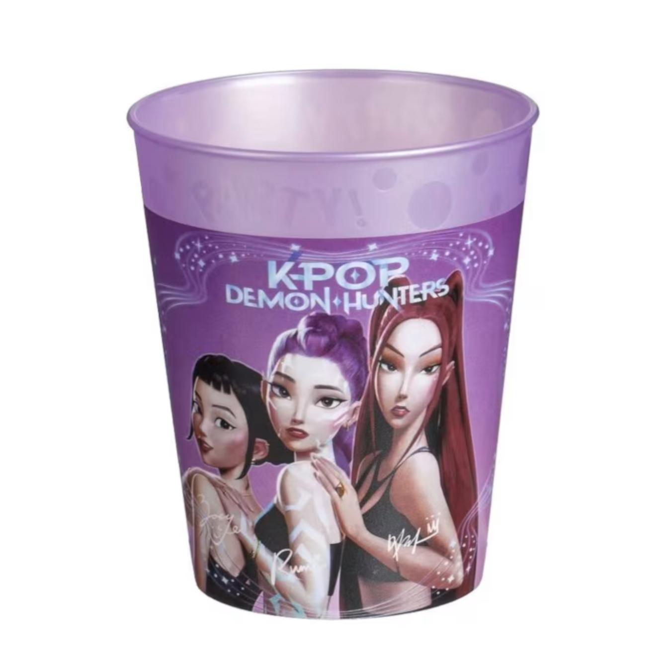 pahar reutilizabil K-POP Set 4 Pahare Reutilizabile K-Pop 250 ml – Accesorii Party Rezistente