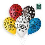 Set 14 baloane color masinute Cars, 33 cm