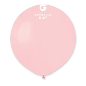 Balon jumbo 48 cm roz pudra