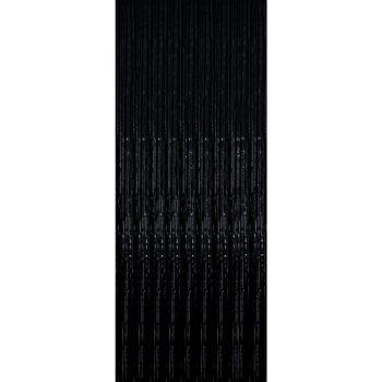 Perdea decorativa franjuri negre, 100x200cm