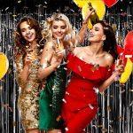 Perdea decorativa franjuri albastre, 100x200cm - imagine 3