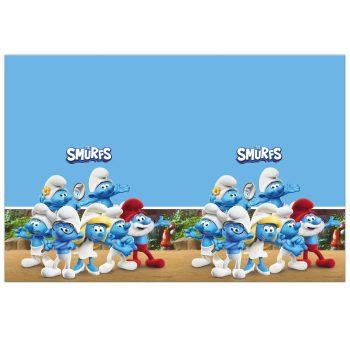 Fata de masa party Strumfi, 120x180cm