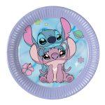 Set 8 farfurii party 20 cm Stitch Angel Cute