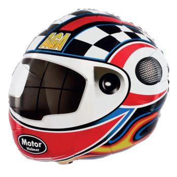 Balon folie figurina Casca Moto, 51x53cm