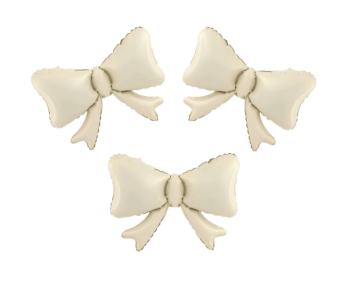 Set 3 baloane funde bej, 55x42cm