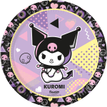 Adaugă un plus de culoare și personalitate petrecerii cu acest set de 8 farfurii party Kuromi de 23 cm, perfect pentru aniversări, petreceri tematice și evenimente dedicate copiilor. Inspirate de îndrăgitul personaj Kuromi, farfuriile impresionează prin designul modern, culorile vibrante și imprimeul atractiv care completează perfect decorul unei petreceri memorabile. Cu un diametru de 23 cm, aceste farfurii sunt ideale pentru servirea gustărilor, prăjiturilor, pizza sau altor preparate festive. Realizate din carton rezistent, oferă o utilizare practică și rapidă, fiind alegerea perfectă pentru părinții care doresc organizarea unei petreceri fără griji. După eveniment, farfuriile se pot arunca ușor, economisind timp prețios. Setul de farfurii Kuromi poate fi combinat cu pahare, șervețele, baloane și alte accesorii tematice pentru a crea un decor spectaculos și coerent. Sunt ideale pentru petreceri de copii, aniversări, picnicuri, candy bar sau evenimente speciale cu tematică Sanrio și personaje kawaii. Caracteristici: Set: 8 farfurii party Diametru: 23 cm Tematică: Kuromi Material: carton rezistent Potrivite pentru petreceri copii și aniversări Design vesel și modern Alege setul de 8 farfurii Kuromi 23 cm și creează o atmosferă distractivă și plină de energie la orice petrecere tematică.