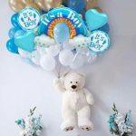 Kit 5 baloane folie Baby Shower, It's a BOY - imagine 2
