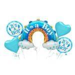 Kit 5 baloane folie Baby Shower, It's a BOY