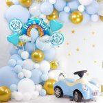 Kit 5 baloane folie Baby Shower, It's a BOY - imagine 3