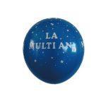 Set 10 baloane party, albastre, La Multi Ani, 23cm