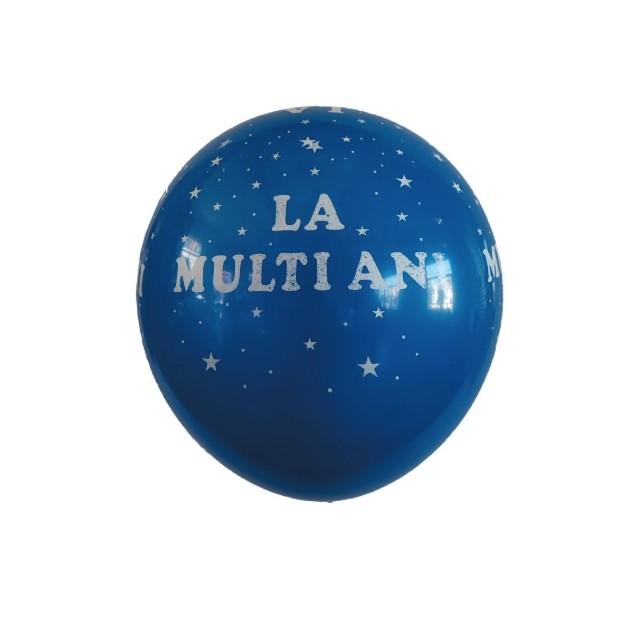 Set 10 baloane party, albastre, La Multi Ani, 23cm Set 10 baloane party, albastre, La Multi Ani, 23cm
