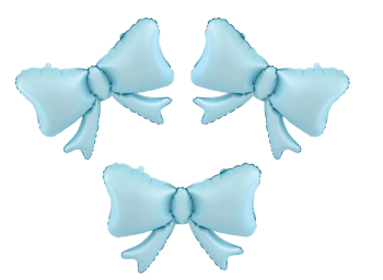 Set 3 baloane funde bleu, 55x42cm