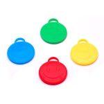 Set 4 greutati baloane Smiley, colorate, 8 gr.