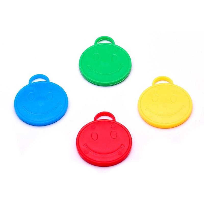 Set 4 greutati baloane Smiley, colorate, 8 gr. Set 4 greutati baloane Smiley, colorate, 8 gr.