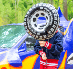 Balon folie figurina Roata Cars, 68x75cm - imagine 2